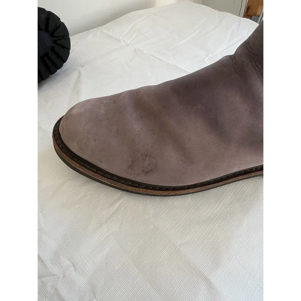 ALLEN EDMONDS Mens Surrey Chelsea 8.5 3E‎ Weatherproof Ankle Boots Brown Comfort